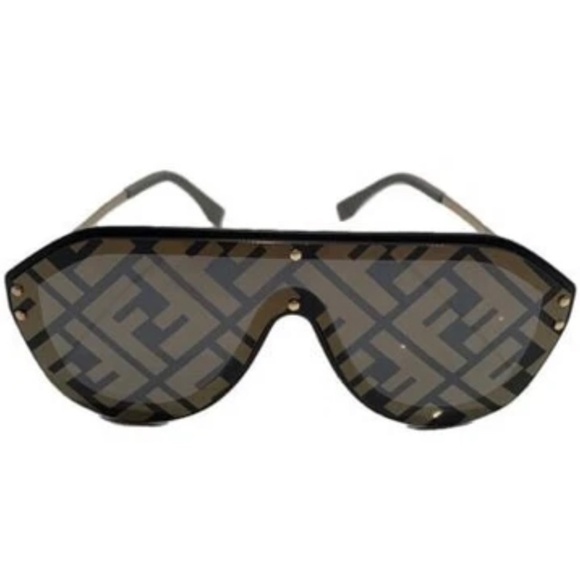 NWT FENDI FF ZUCA SUNGLASSES FFM039 - Picture 1 of 8